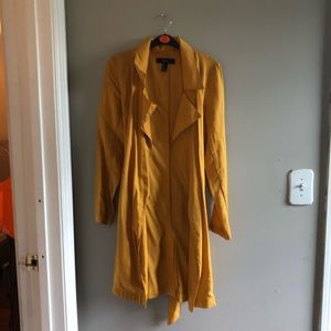 Forever 21: Yellow Trench Coat